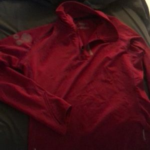 Brooks half zip running pullover